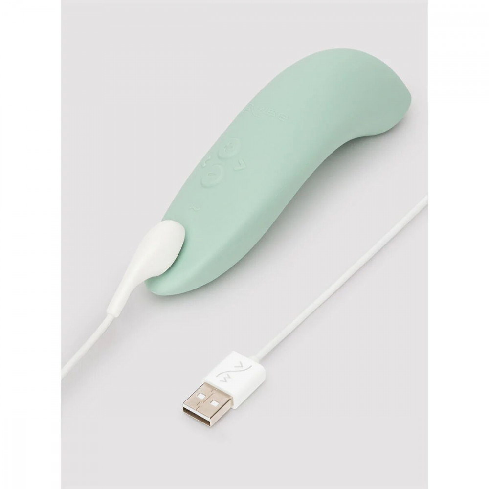 Вакуумный вибратор - Вакуумный смарт-стимулятор для пар We-Vibe Melt 2 Sage 8