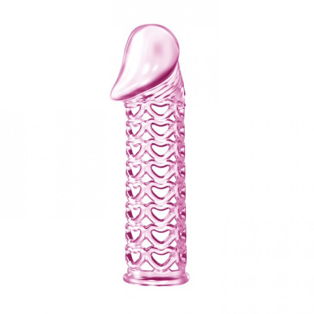  - Удлиняющая насадка-презерватив Male-wear net sleeve, BI-026200 1