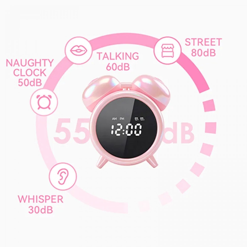 - Вібратор-будильник BeYourLover Adult Clock з вакуумом та додатком, рожевий 4