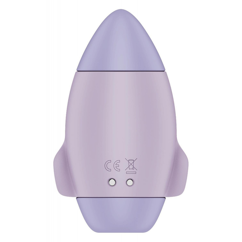 Разное - Вибратор Satisfyer Mission Control с вакуумной стимуляцией клитора, фиолетовый 3