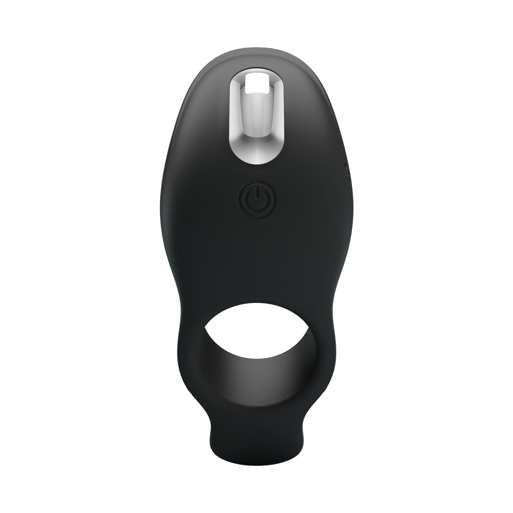  - Вібро-кільце Pretty Love - Vibration Penis Sleeve Black 7 vibration functions, BI-210198 3