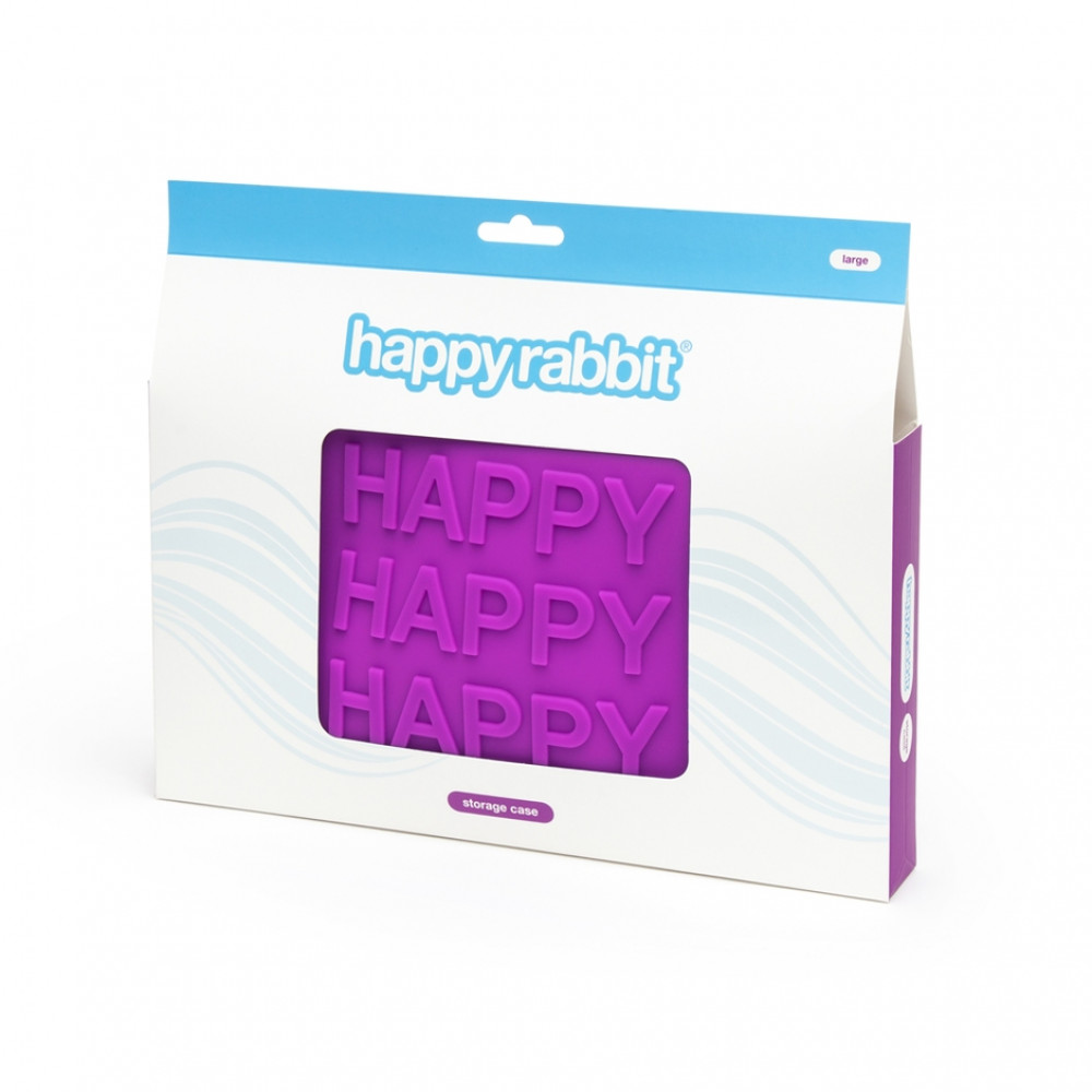 Средства по уходу за секс игрушками - Кейс для секс игрушек HAPPY большой Happy Rabbit (Великобритания) 1