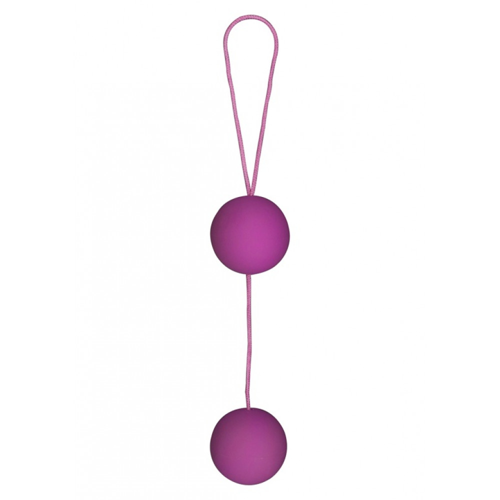 Вагинальные шарики - Вагинальные шарики Toy Joy Funky Love, 3,5 см, пурпурный