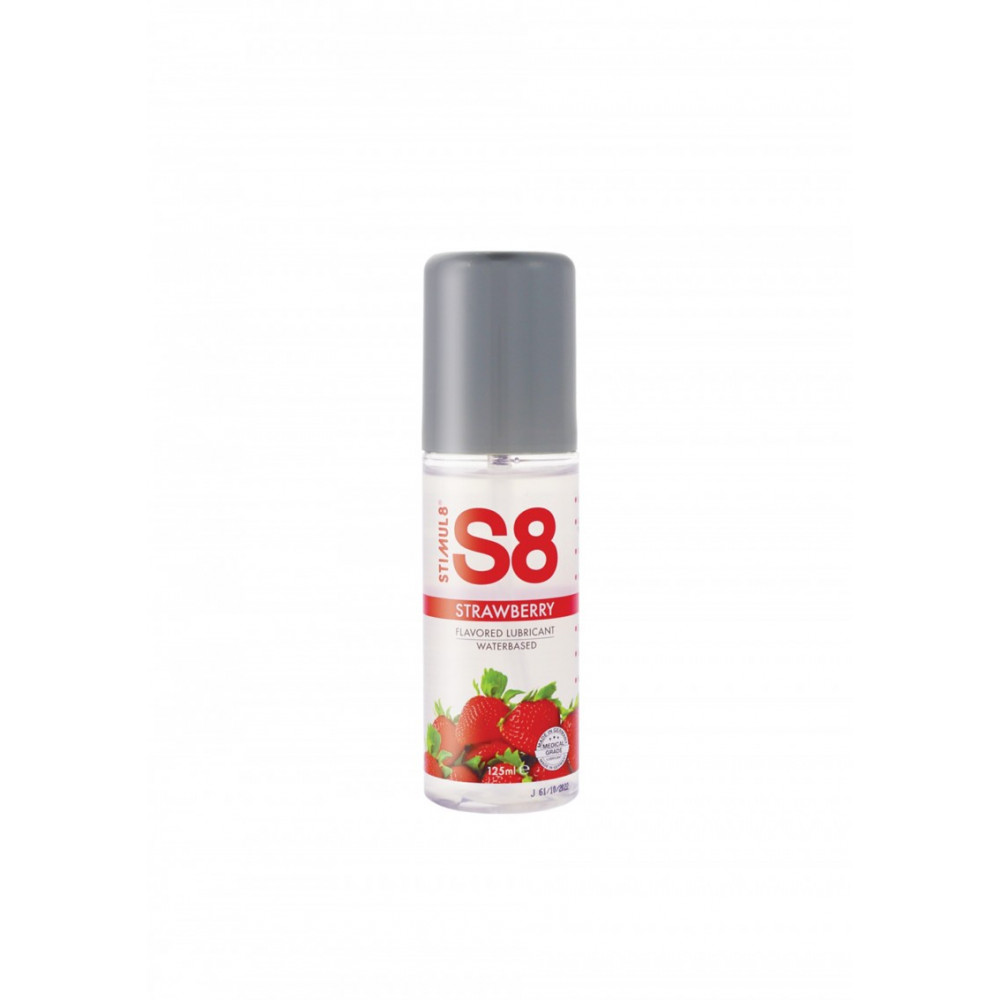 Оральные смазки - Stimul8 Flavored water based Lube лубрикант 125 мл., ваниль