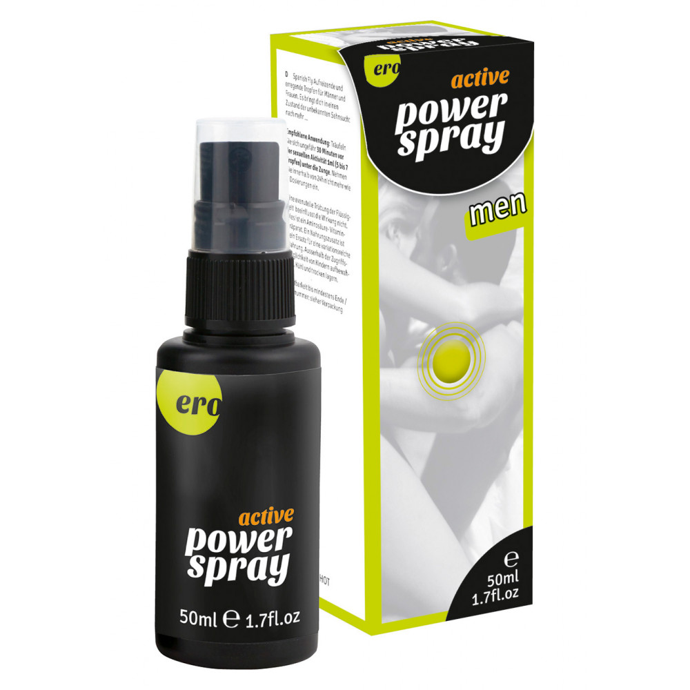 Мужские возбудители - Возбуждающий спрей для мужчин Active Power Spray Men, 50 мл