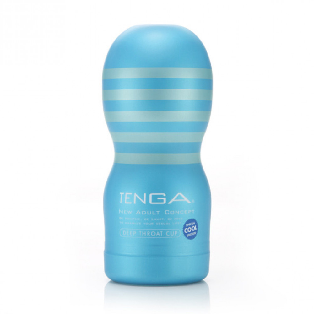 Мастурбатор Tenga - Мастурбатор Tenga Cool Edition Deep Throat Cup, 15Х4,5 см