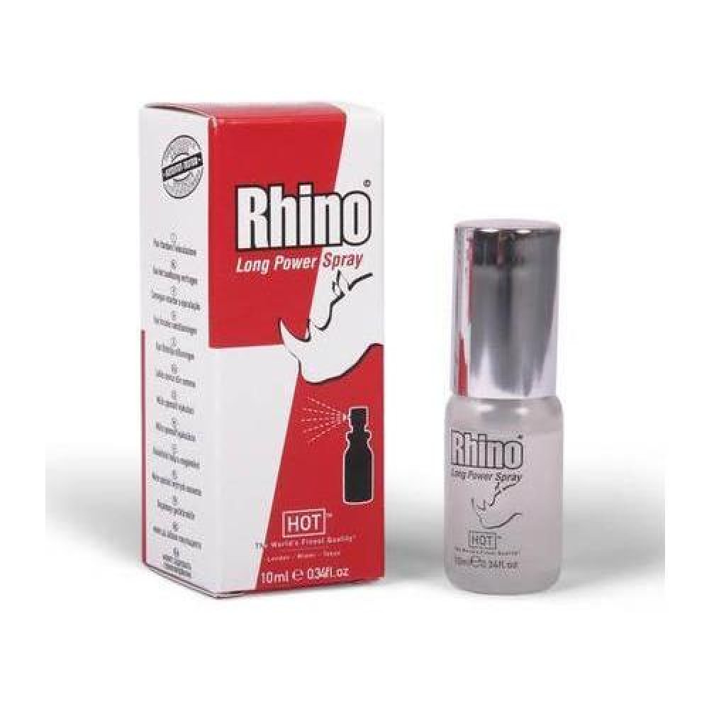 Стимулирующие средства и пролонгаторы - Пролонгирующий спрей Rhino, 10 мл