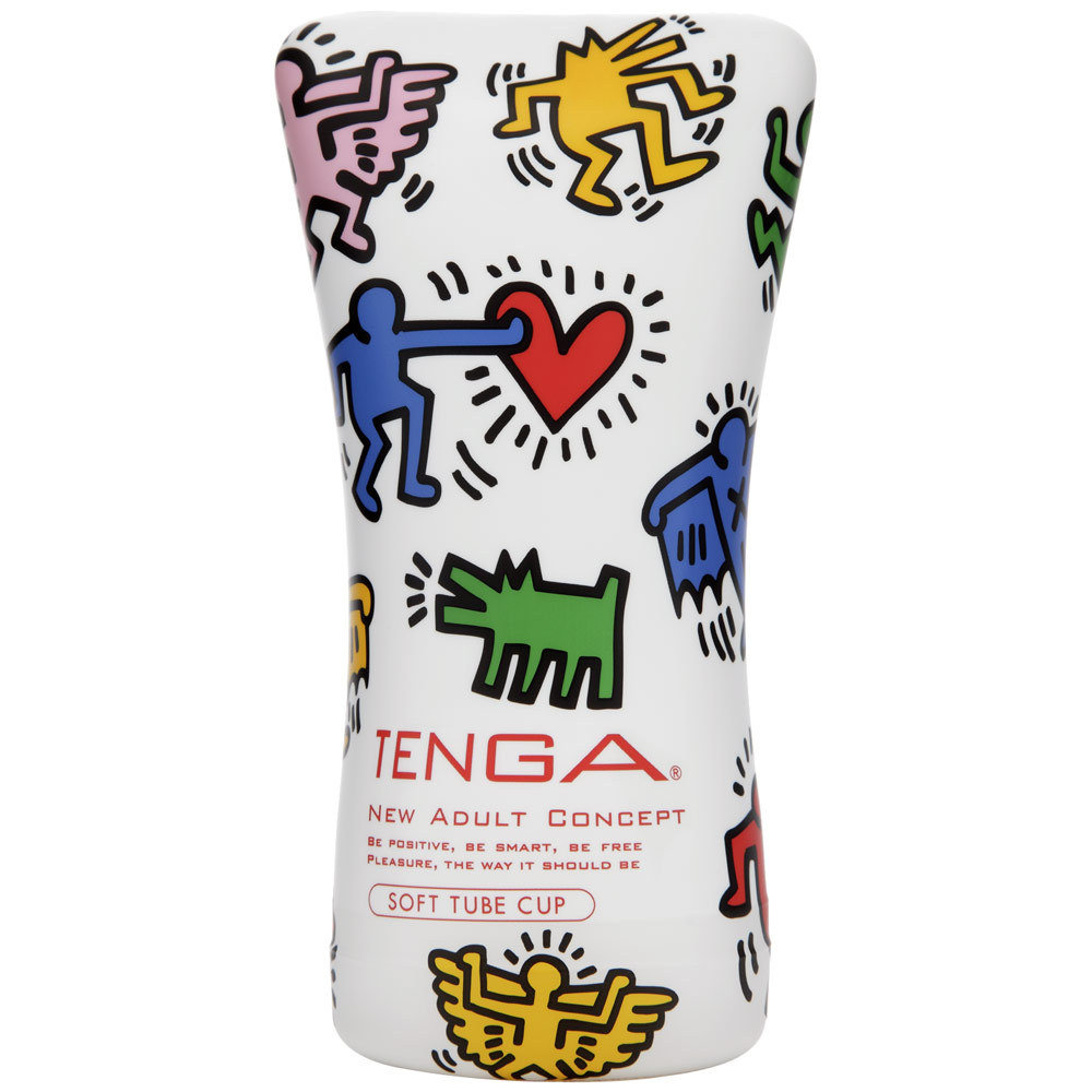 Мастурбатор Tenga - Мастурбатор Tenga - Keith Haring Soft Tube Cup