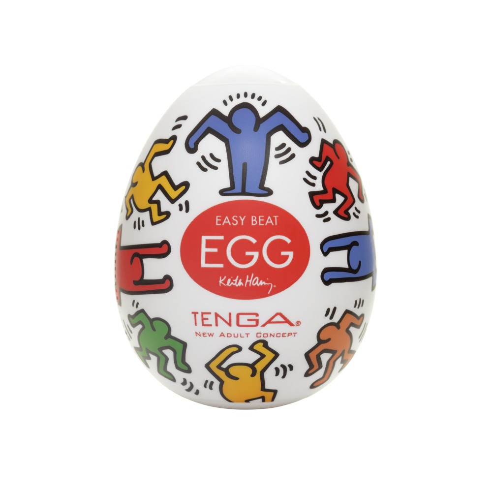 Мастурбатор Tenga - Мастурбатор-яичко Tenga Keith Haring Dance Egg Multi OS