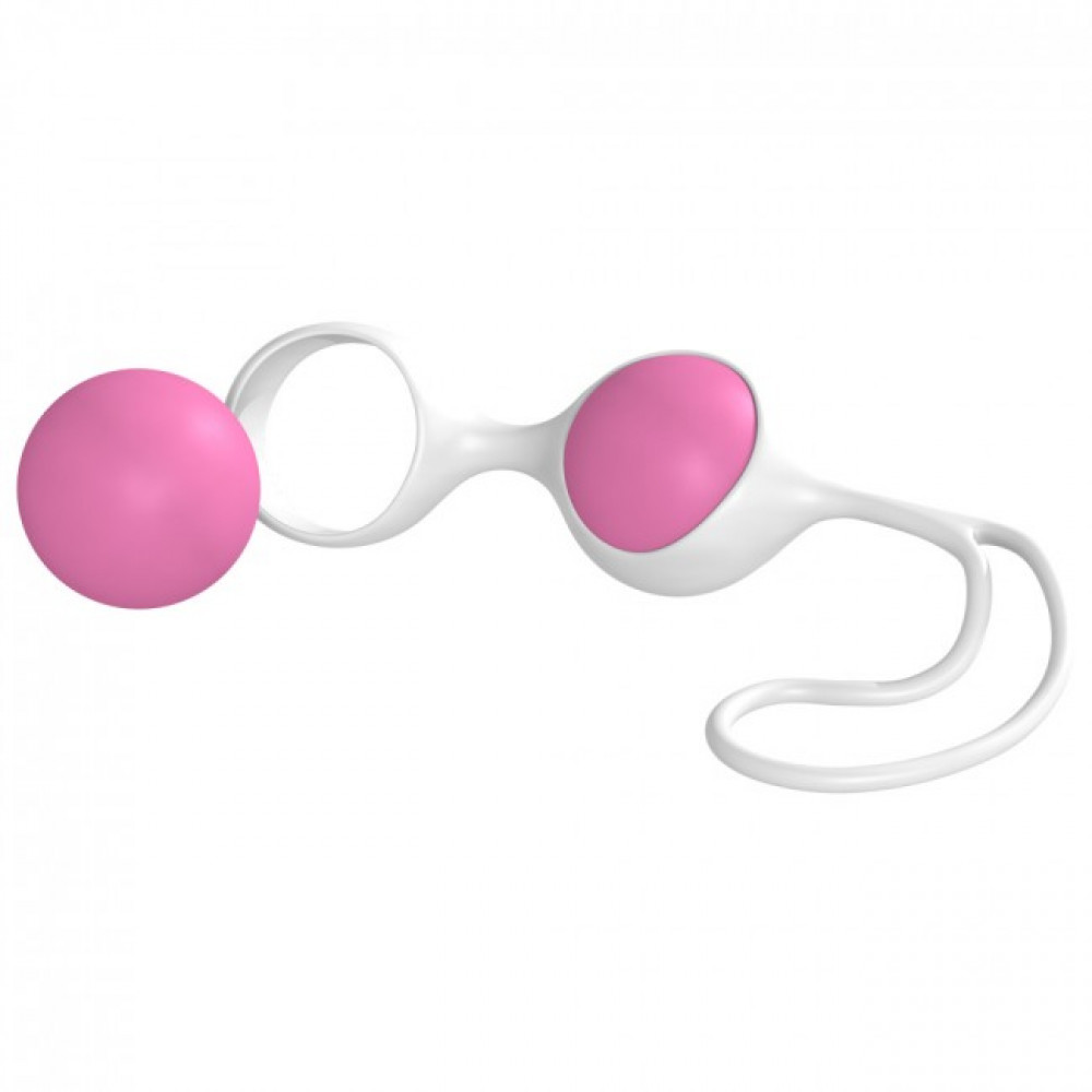 Вагинальные шарики - Вагинальные шарики Minx Discretion Love Balls White Pink OS