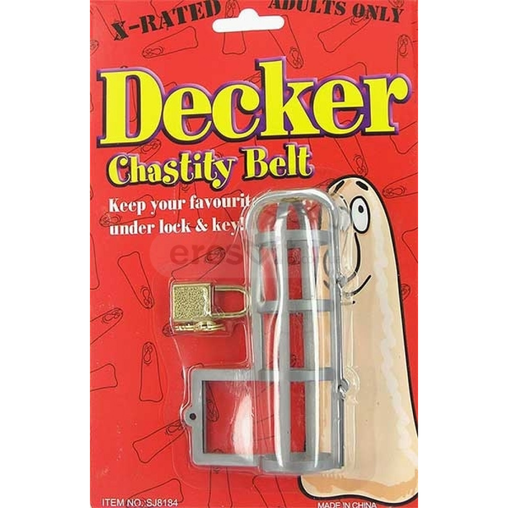 Секс приколы - Клетка для пениса Decker Chastity Belt