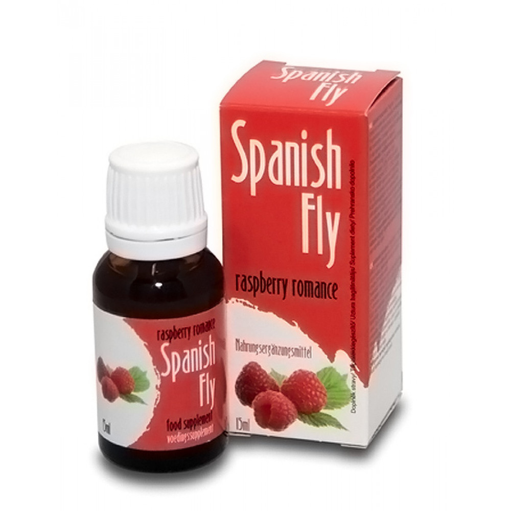 Возбуждающие капли - Возбуждающие капли Spanish Fly, малина, 15 мл