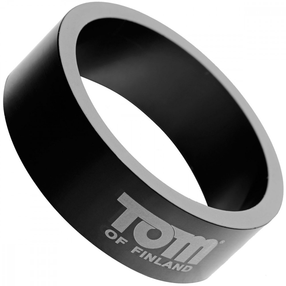 Эрекционное кольцо - Tom of Finland 50mm Aluminum Cock Ring - эрекционное кольцо