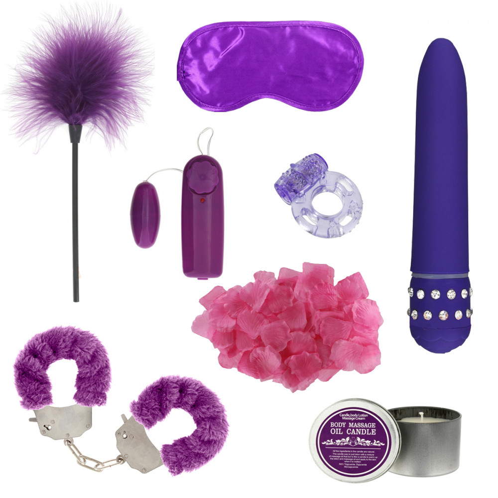 Наборы вибраторов - Любовный набор Fantastic Purple Sex Toy Kit