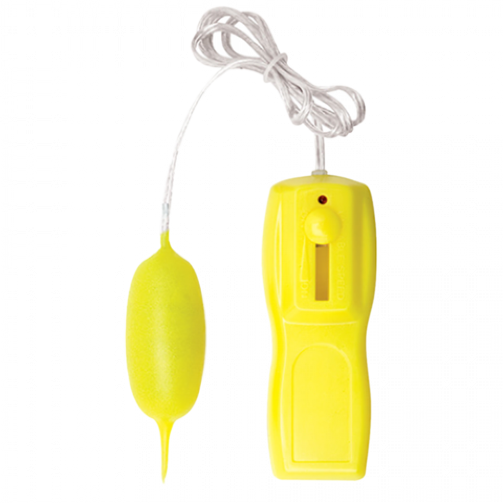 Виброяйцо - Виброяйцо, светящееся в темноте Glo-Glo a Go-Go Electric Lemon Flicker Tip Vibrating Bullet, апельсиновый