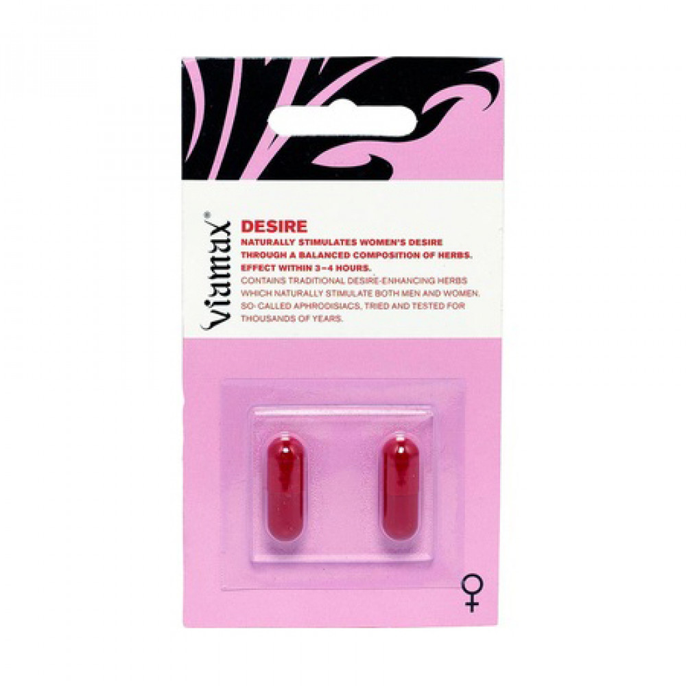 Женские возбудители - Таблетки для повышения женского желания Viamax Desire 