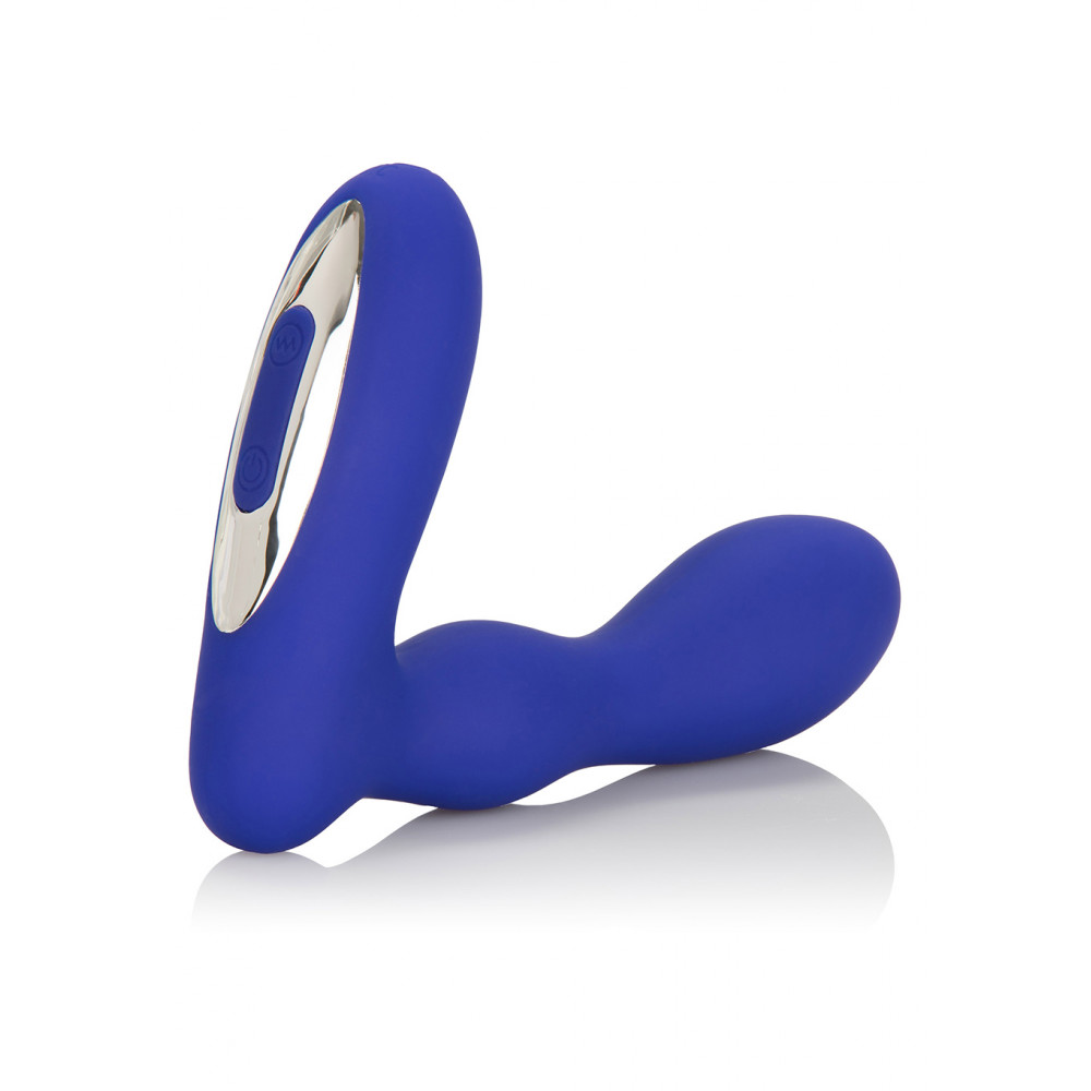 Анальные вибраторы - Анальный вибратор Wireless Pleasure Probe Blue, 13 см