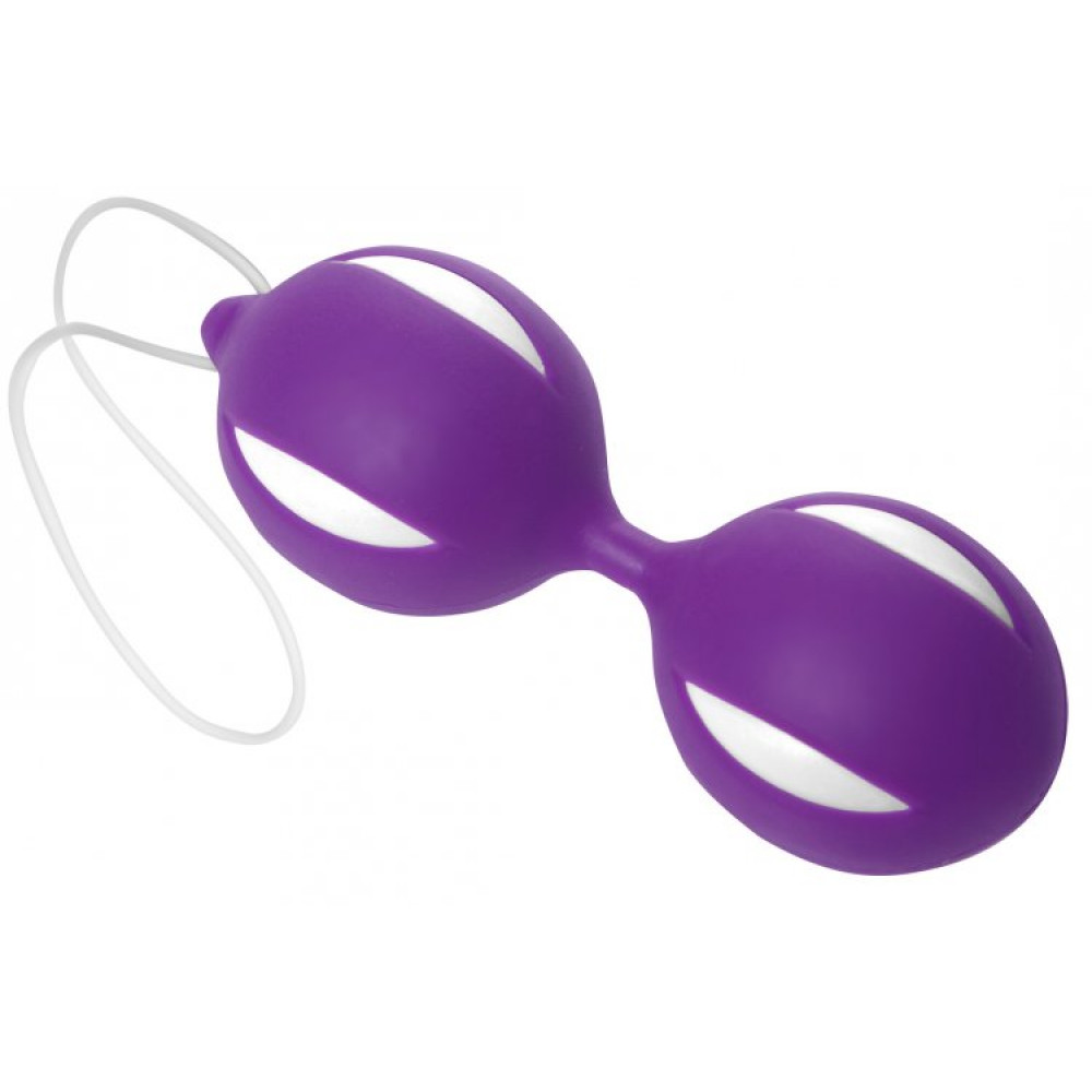 Вагинальные шарики - Вагинальные шарики Essensual Silicone Kegel Balls - Purple