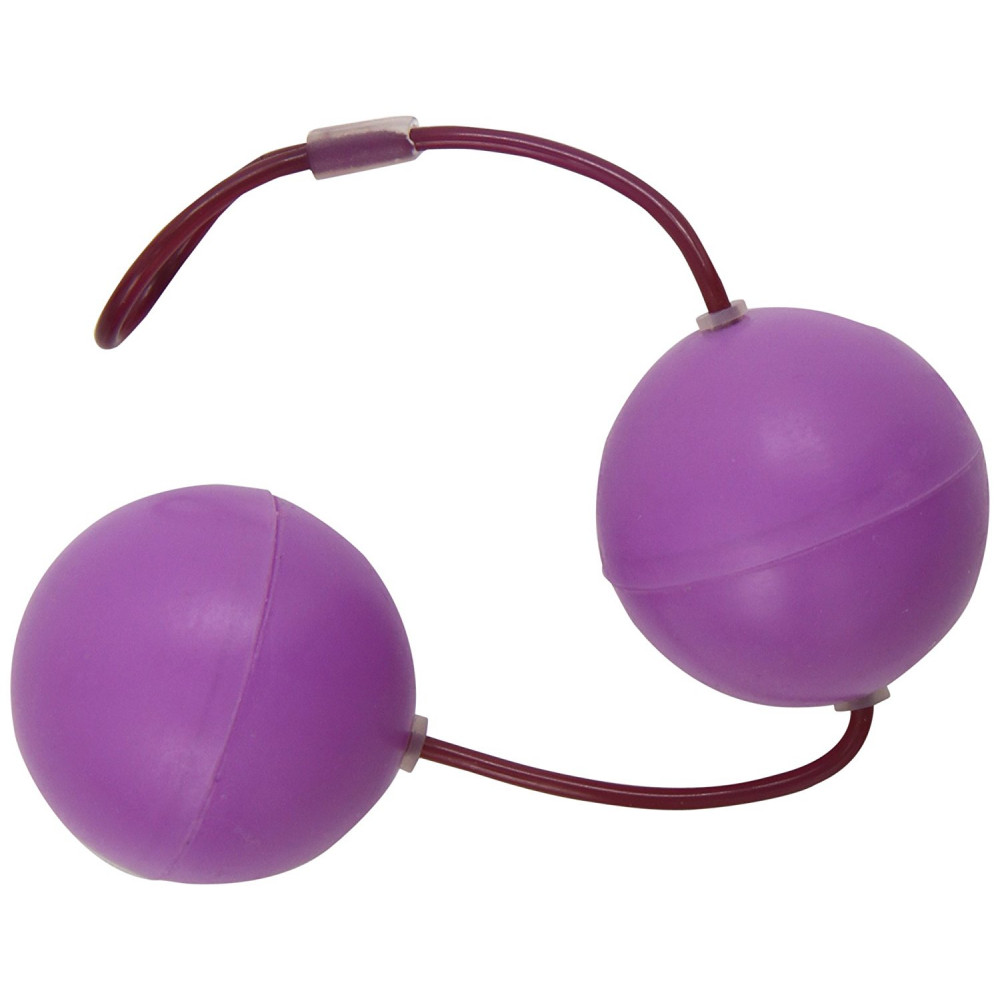 Вагинальные шарики - Вагинальные шарики Frisky Super Sized Silicone Benwa Kegel Balls, 4,5 см диаметр
