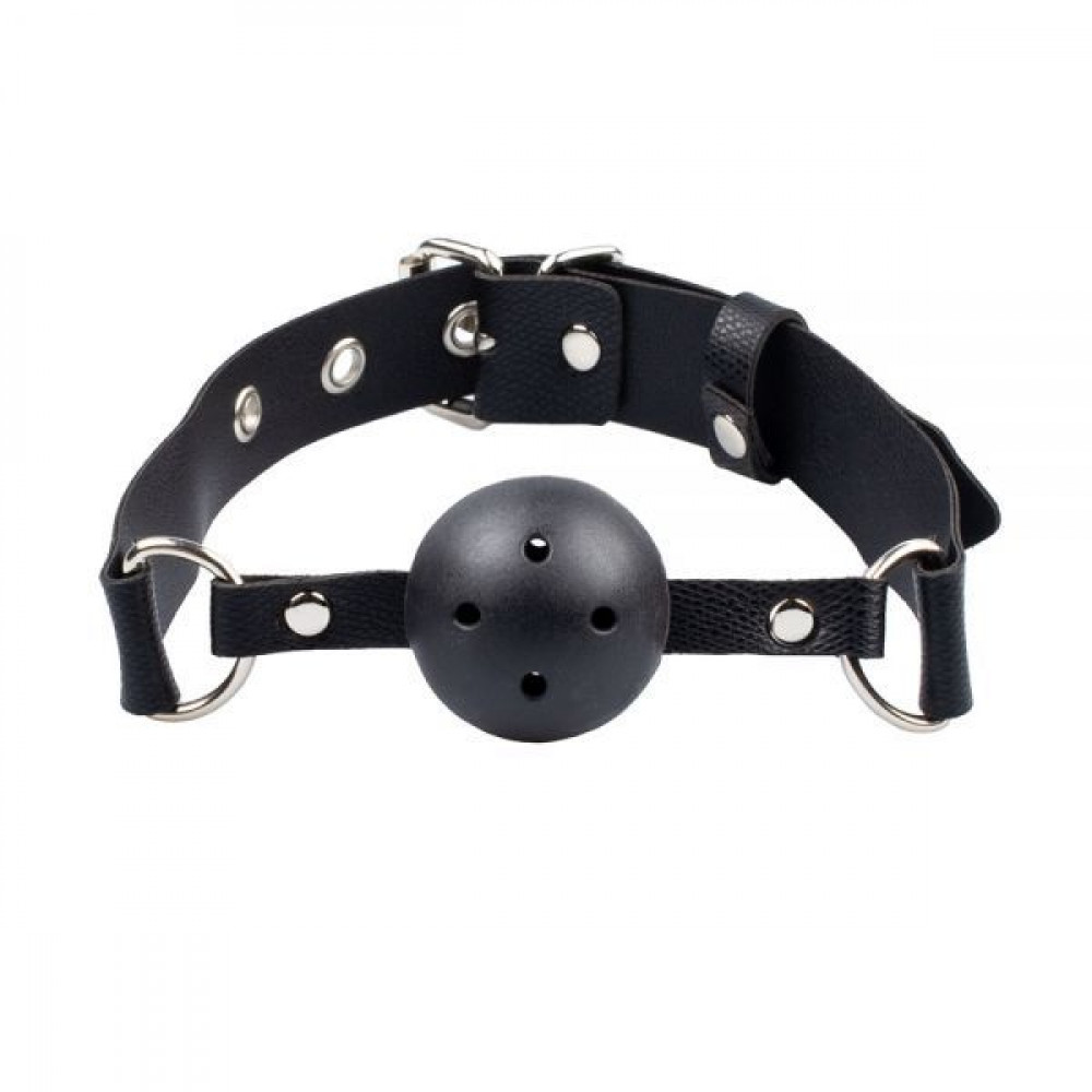 Кляп - Кляп BDSM-NEW Hermes ball gag plastic, black