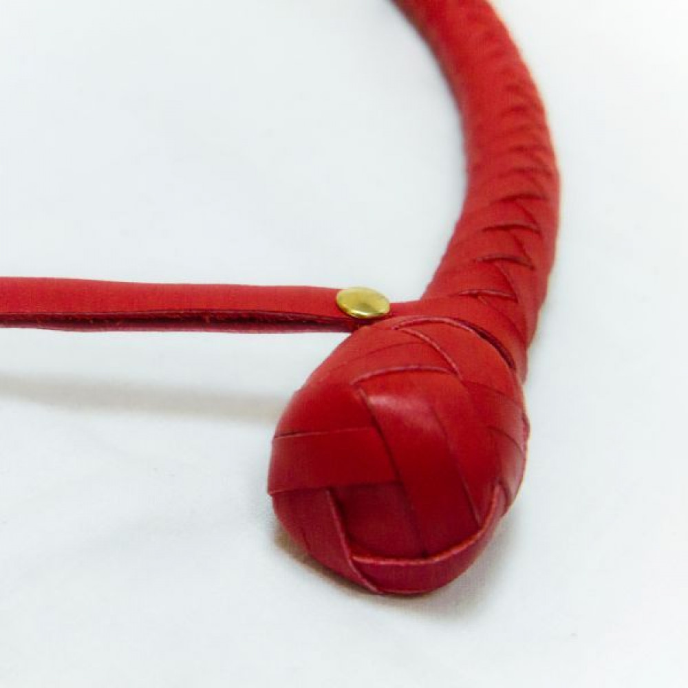 Плети, стеки, флоггеры, тиклеры - Плеть Dragon Tail, RED 2