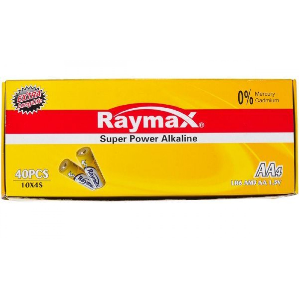 Батарейки и аксессуары для игрушек - Батарейки Raymax Super Power Alkaline AA, 2 шт 1