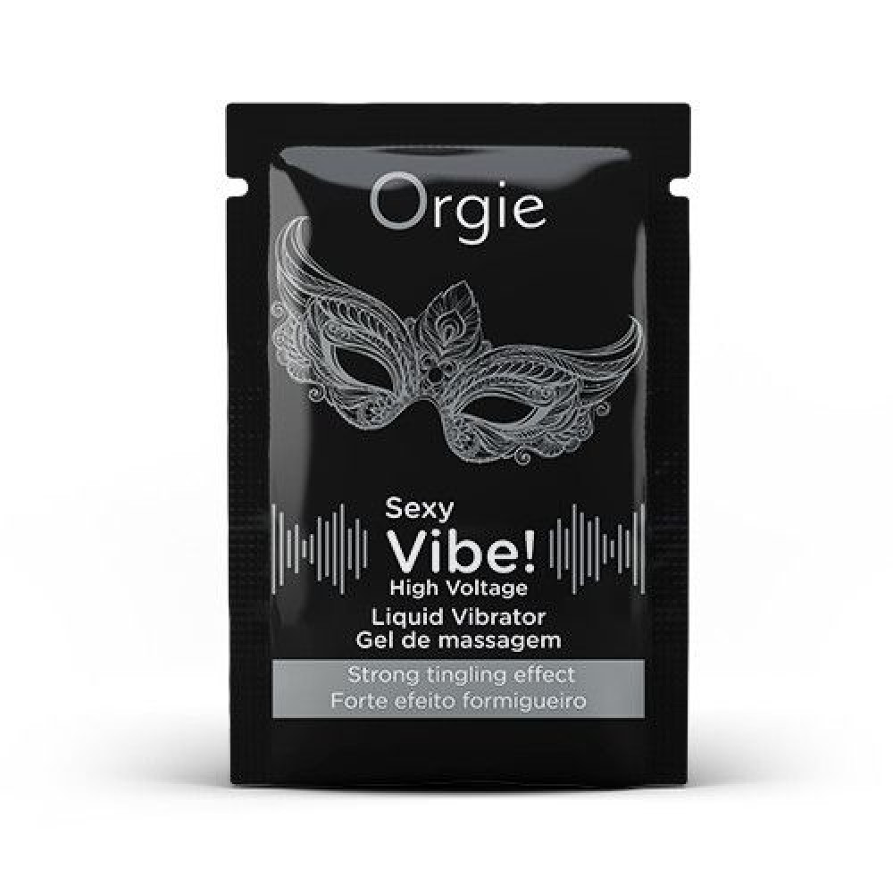 Пробники - ПРОБНИК Жидкий вибратор SEXY VIBE вибрация: сильная, 2 мл Orgie (Бразилия-Португалия)