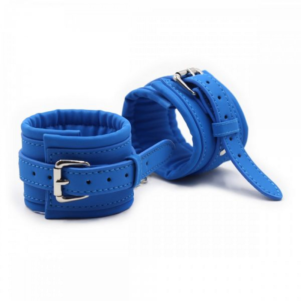 БДСМ наручники - Наручники Luxury Fetish cuffs Deep Blue 1