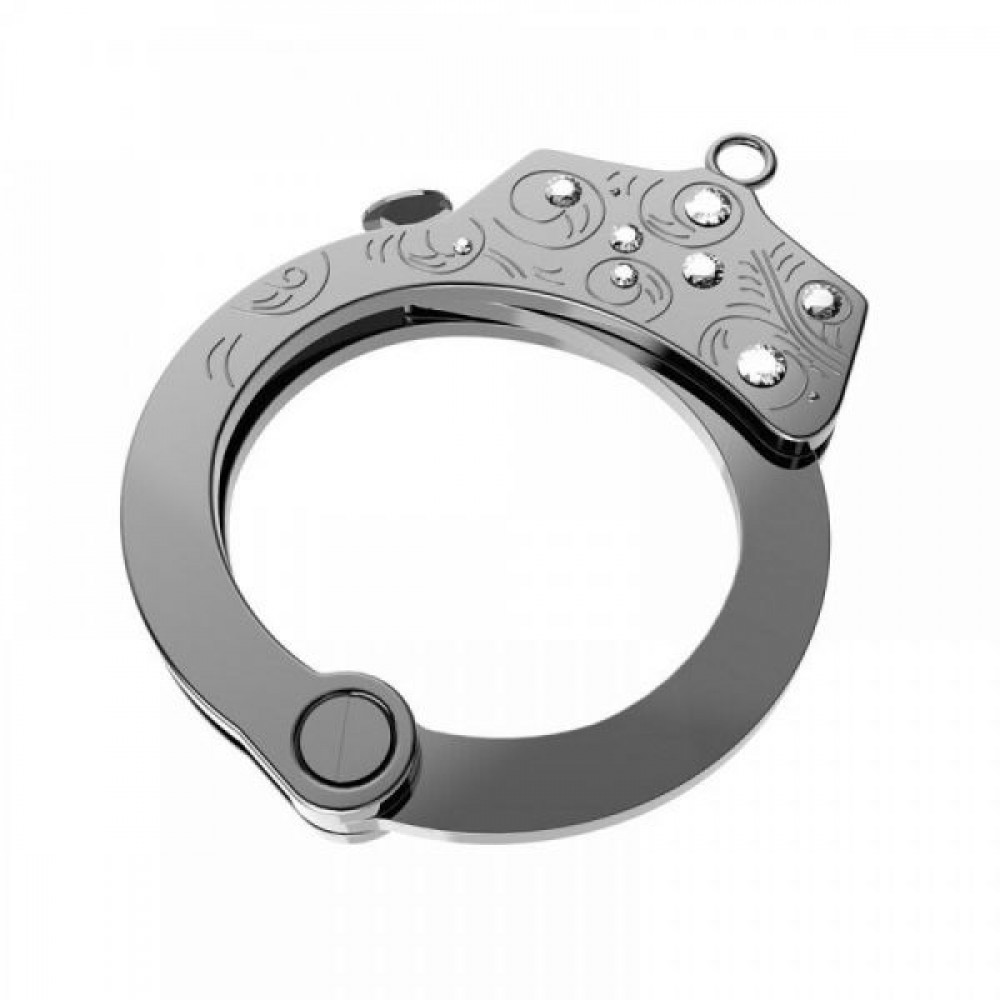 БДСМ наручники - Наручники Разборные Premium Metal Romfun, Diamond 5