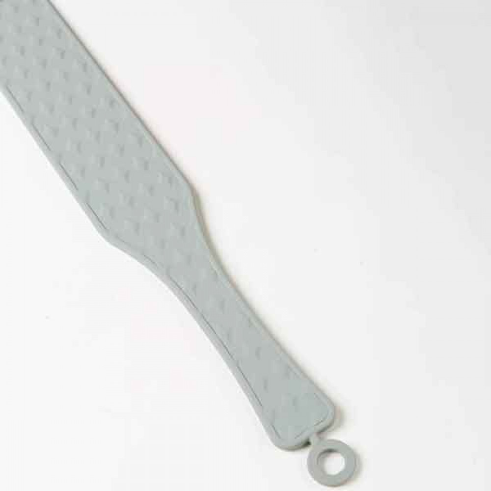 БДСМ плети, шлепалки, метелочки - Шлепалка Whip Silicone, Grey 1