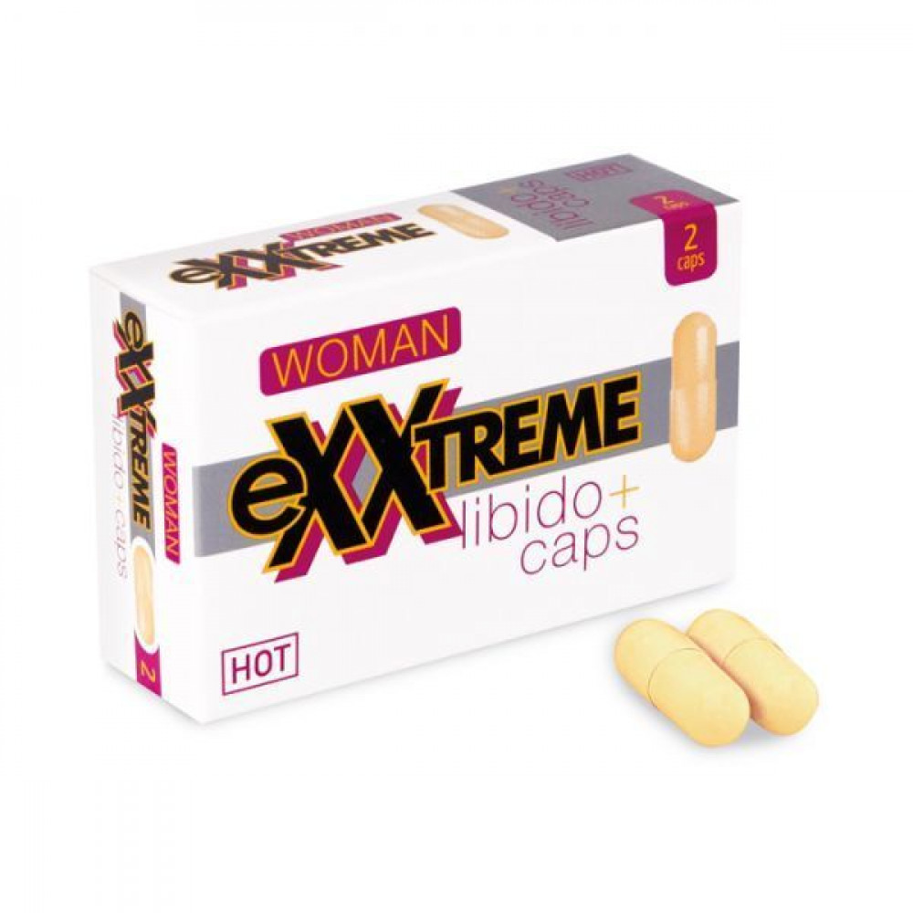 Стимулирующие средства и пролонгаторы - Капсулы для повышения либидо для женщин eXXtreme, 2 шт в упаковке