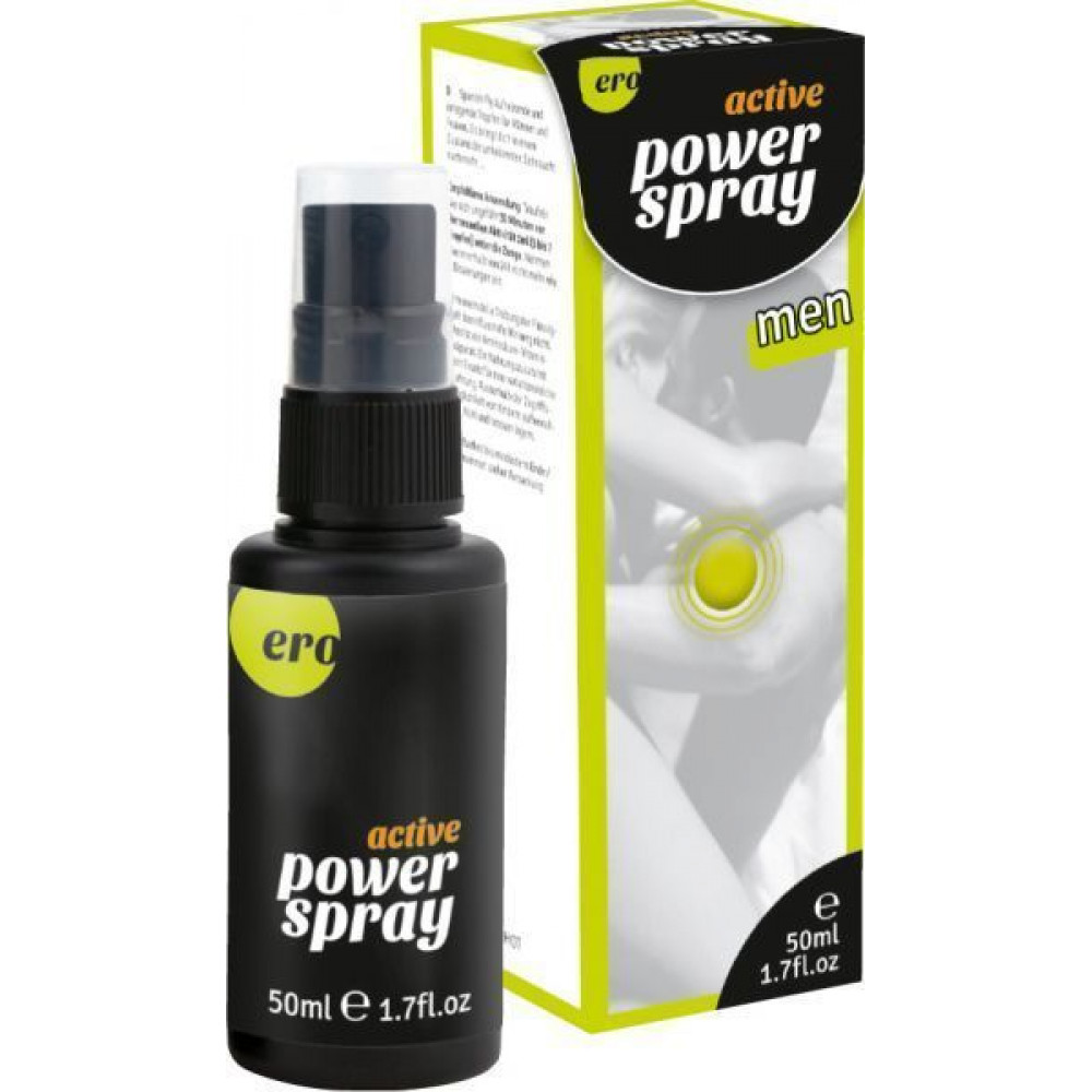 Стимулирующие средства и пролонгаторы - Возбуждающий спрей для мужчин ERO Power Spray, 50 мл