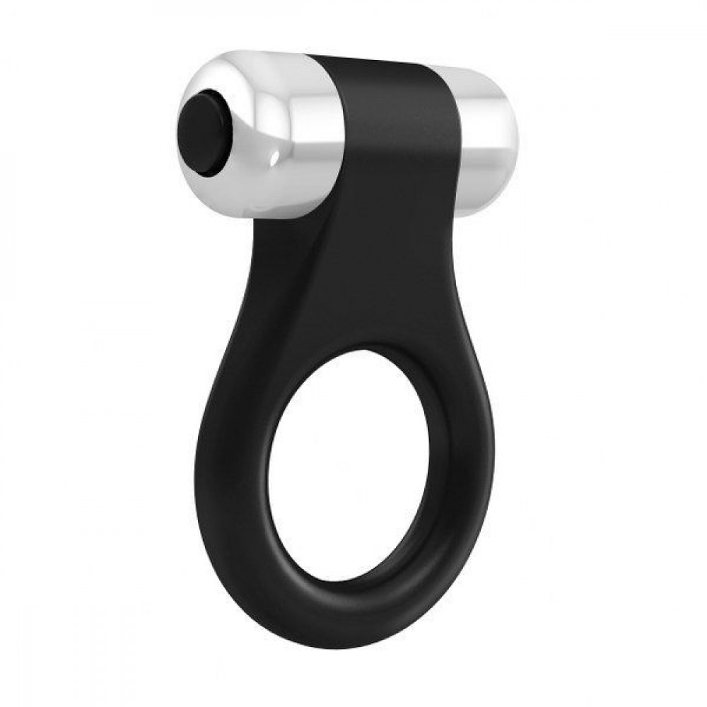 Эрекционные кольца с вибрацией - Вибрирующее кольцо OVO B1 Vibrating Ring, BLACK