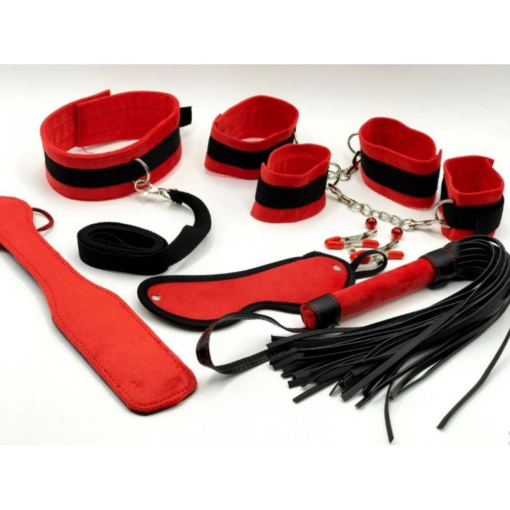 Наборы для БДСМ - Набор BDSM Maxi Set Spicy,Black&Red